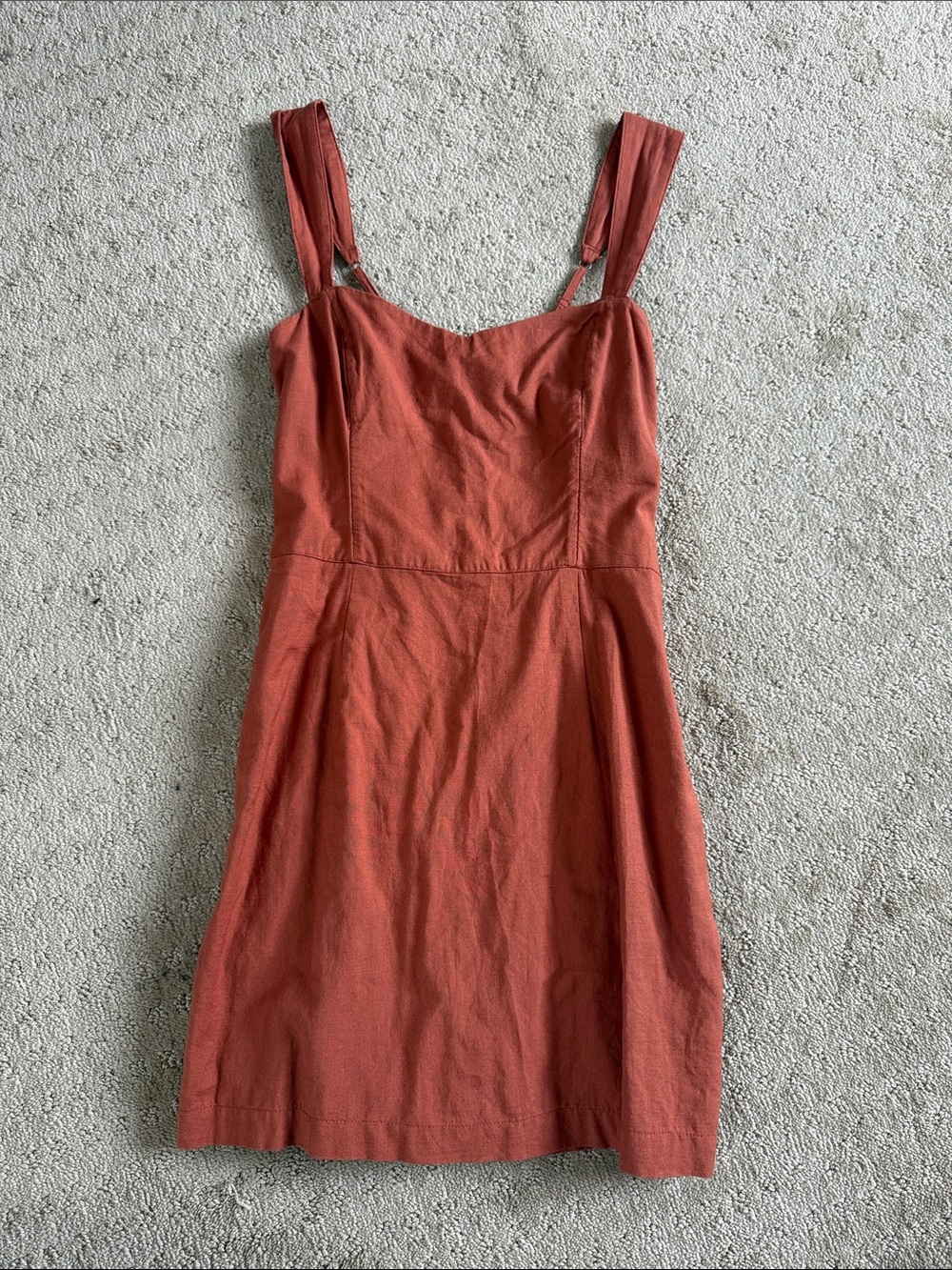 Abercrombie & Fitch Rust Orange Mini Dress